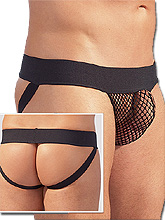Tanga Deportiva de Rejilla - Negro