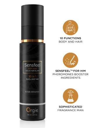 Elixir Cuerpo y Cabello con Feromonas - Sensfeel Hombre 100ml