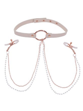 Nipple Clamps Necklace