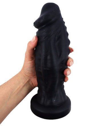 Vibrador Negro XXL - Devil 18cm