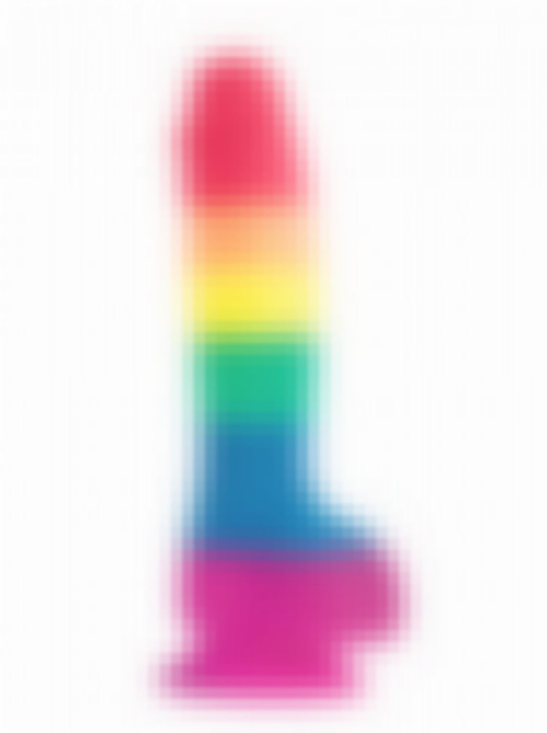 Dildo com Ventosa - Pride Edition - 15 cm