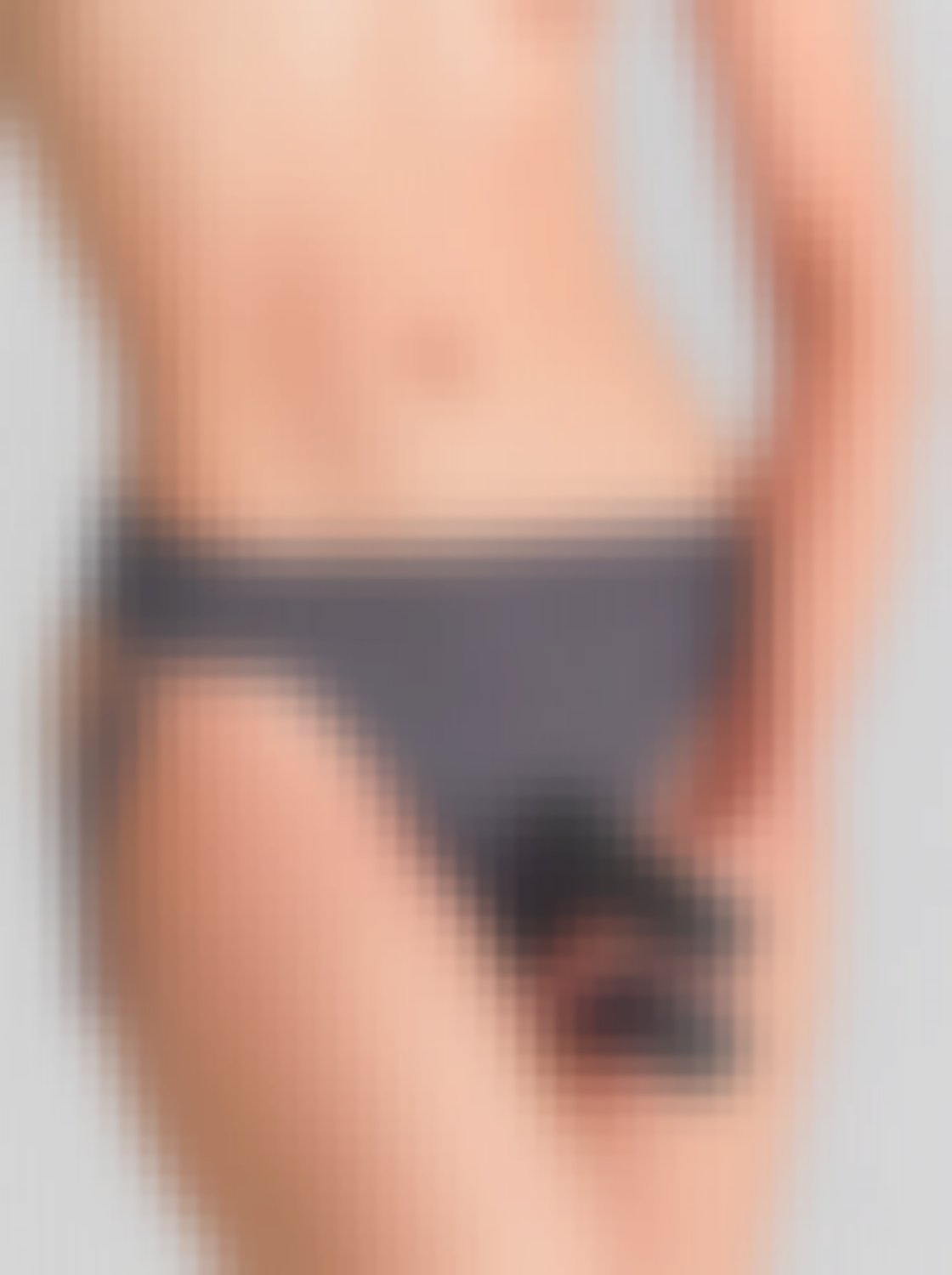 Double Penetration Harness Underwear - Grey