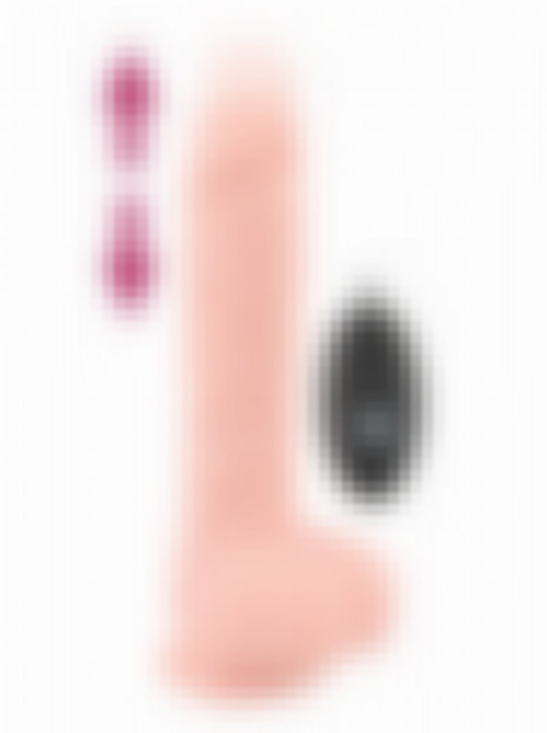 Silicone Thrusting Vibrator with Remote Control - 15.5cm