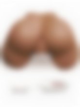 Realistic Vagina and Anus Masturbator - Brown
