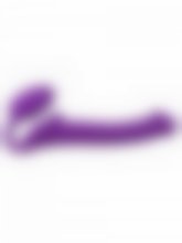 Strap-On Sem Cinta Alta Qualidade Roxo - Tamanho M