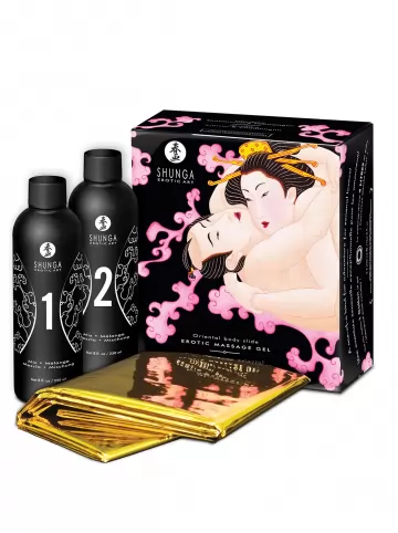 Kit Banho Orgia - Morangos e Champanhe Shunga®