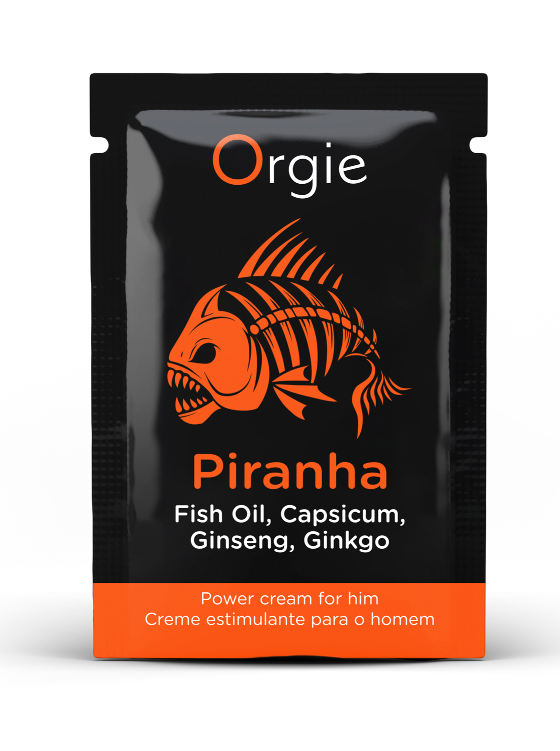 Amostra - Creme Estimulante De Ereção - Piranha 15 ml