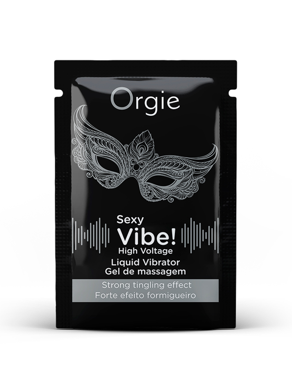 AMOSTRA - Vibrador Líquido Sexy Vibe High Voltage - 2ml