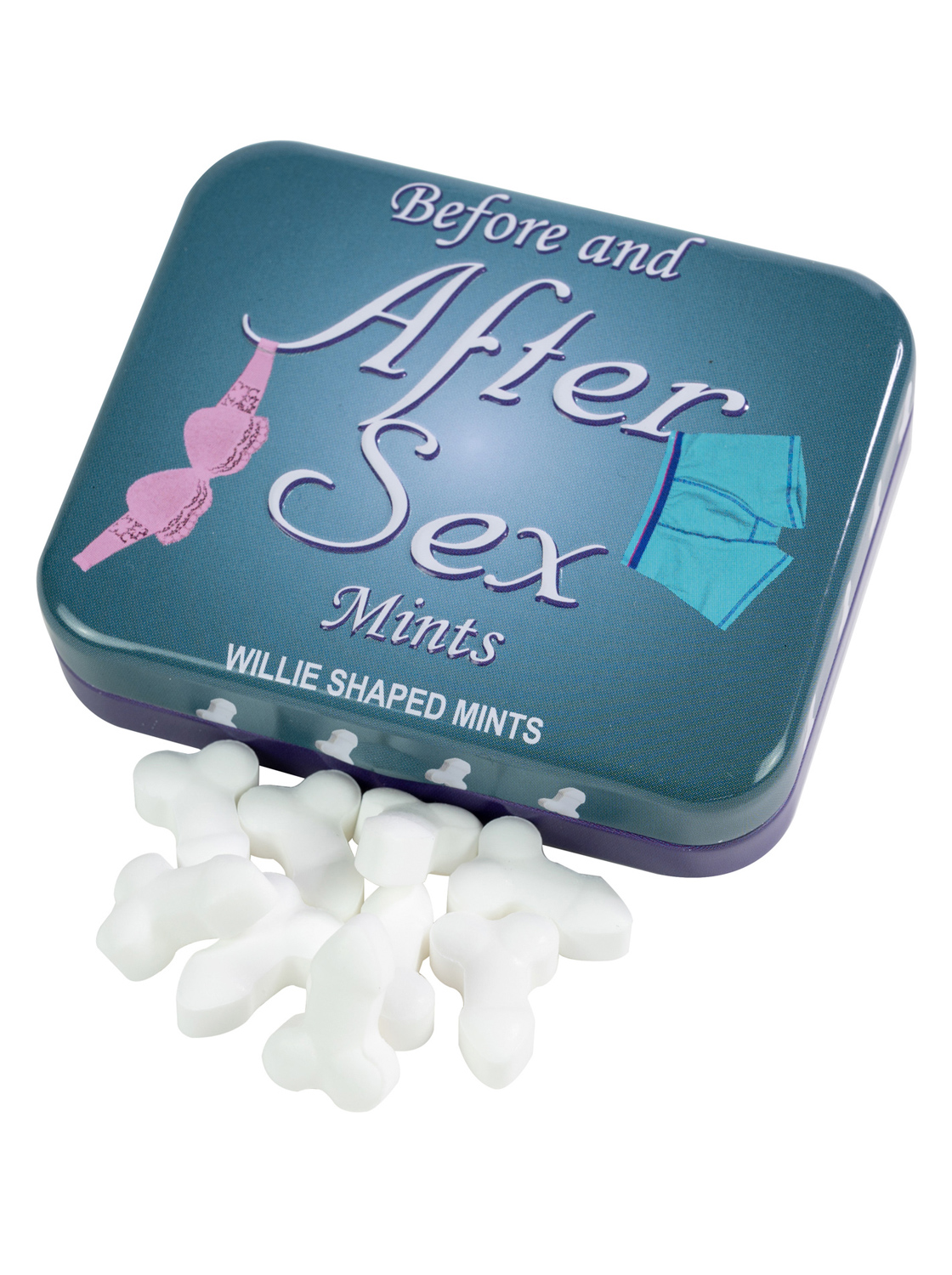 Após o Sexo - Rebuçados de Mentol em Forma de Pénis - 30g