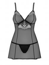 Obsessive Babydoll Georgia - Negro – imagem 3