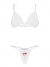 Obsessive Conjunto de Noiva com Soutien e Duas Tangas - Weddya Bride – imagem 6