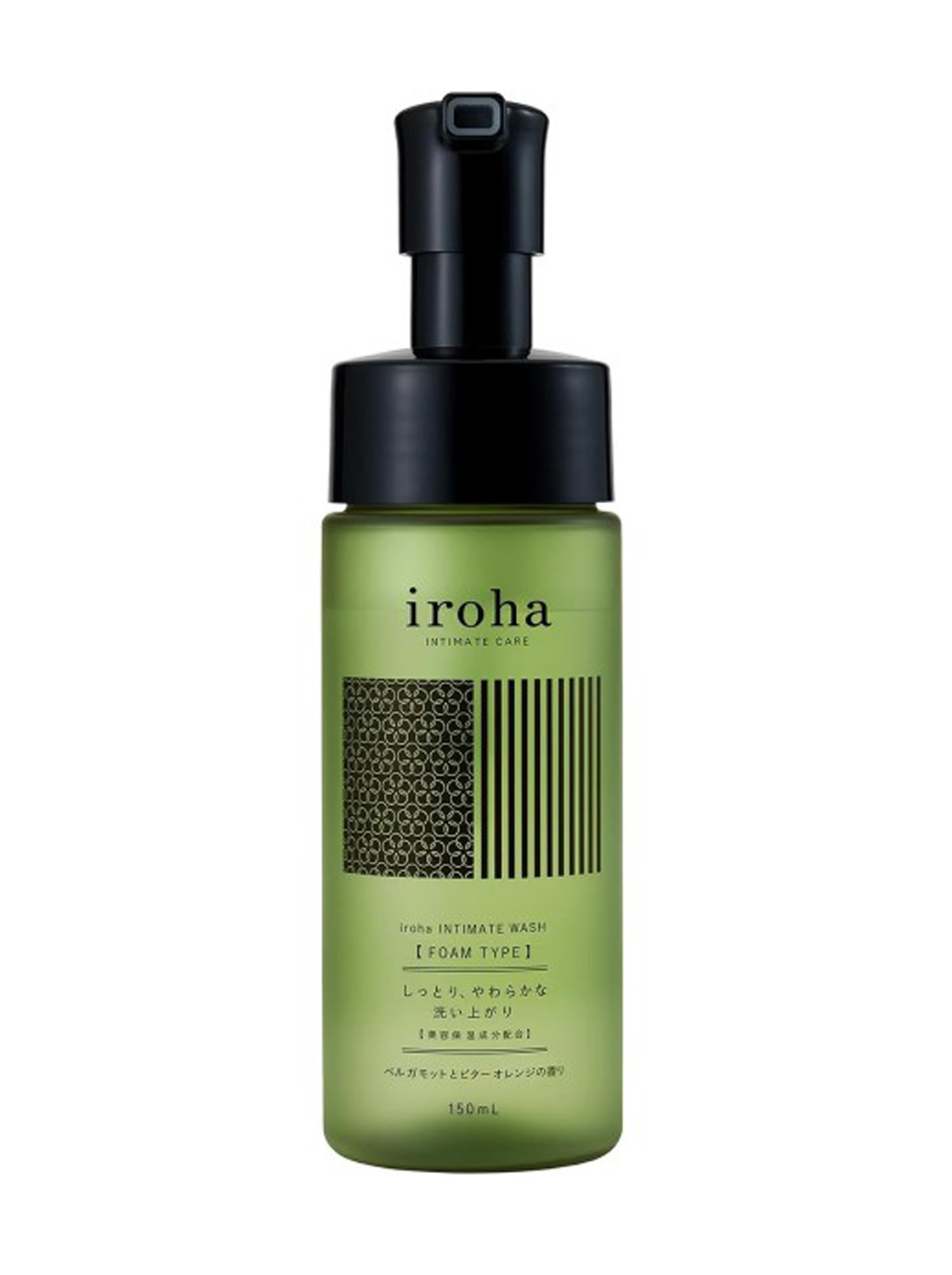 Espuma de Higiene Íntima - Bergamota e Laranja Amarga - 150 ml - iroha