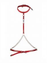 Obsessive Harness Pele Vegan e Metal Inferro – imagem 5