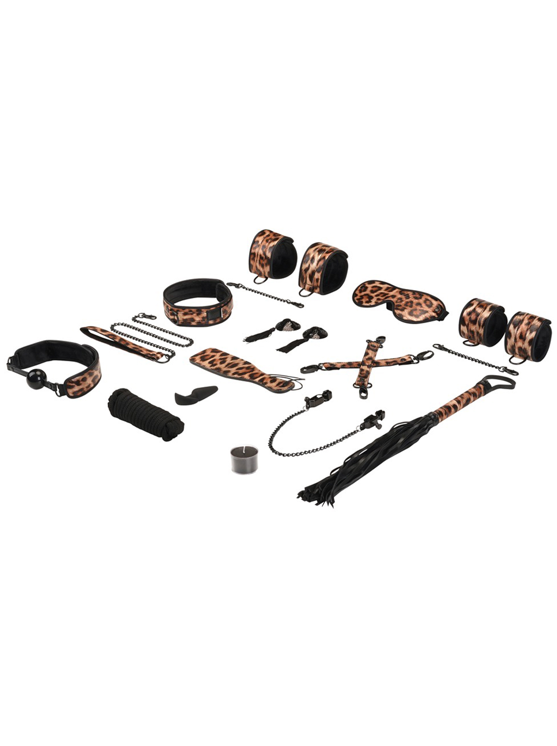 Kit BDSM Vivid Hyo Leopardo