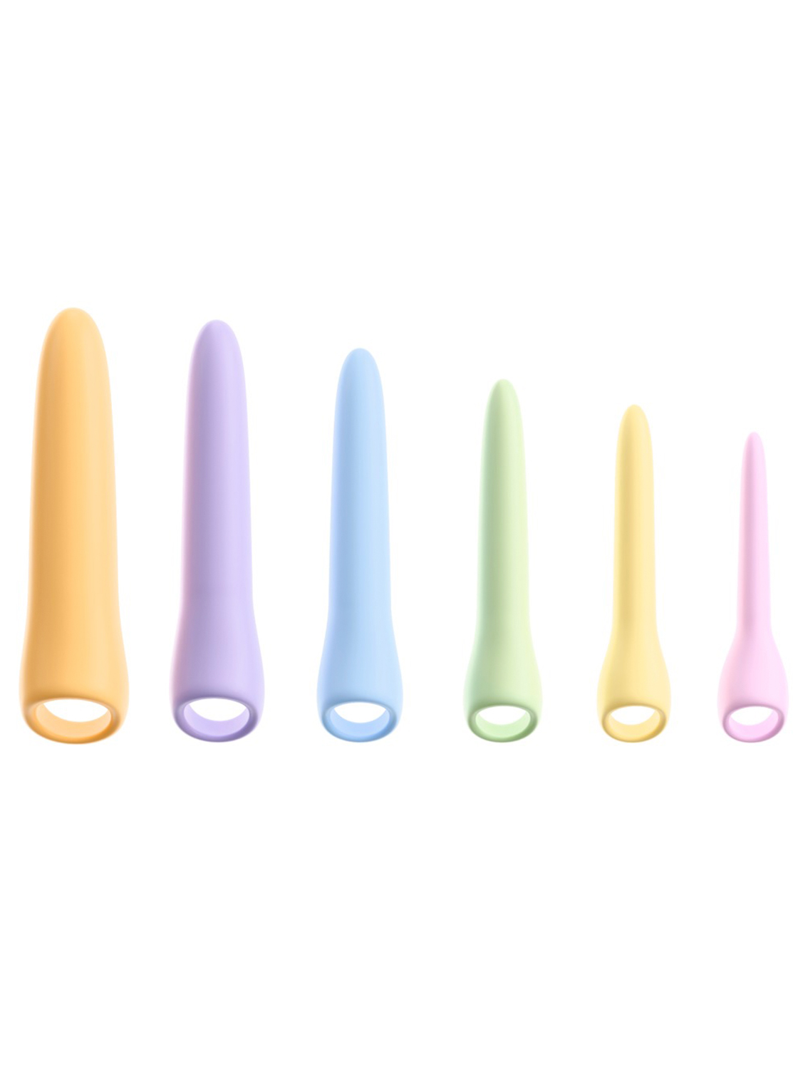 Kit de 6 Dilatadores Anais e Vaginais - Six in a Row 2.0