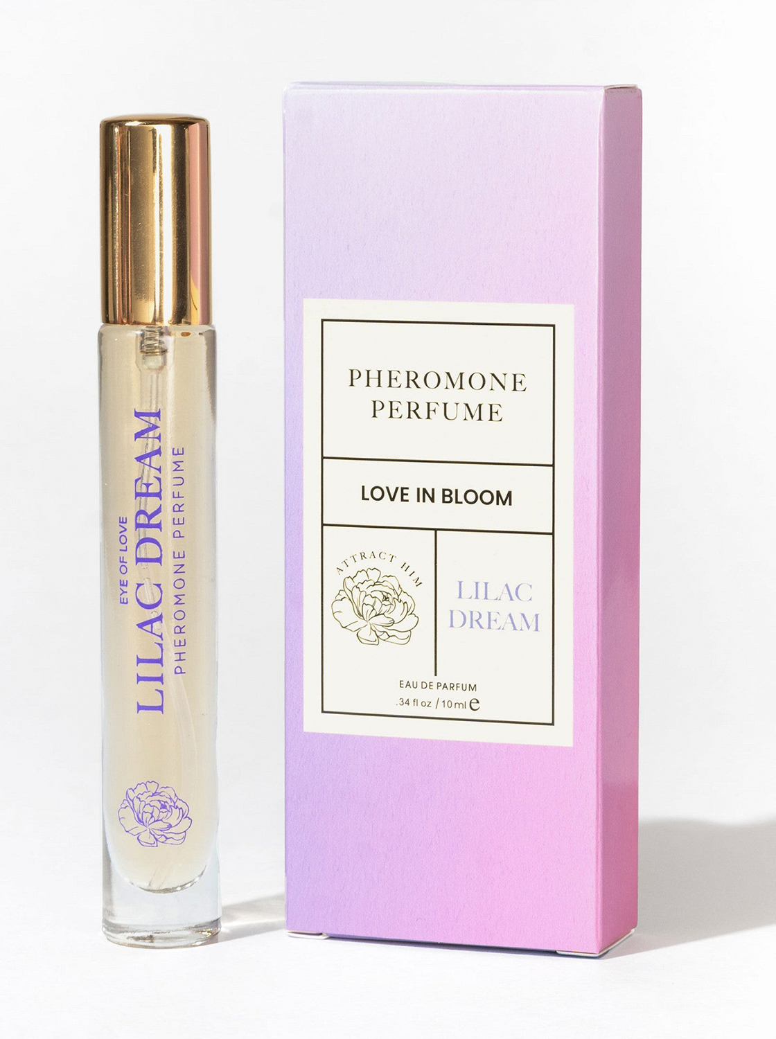 Perfume Feromonas Lilac Dream - Atrair Homens 10ml
