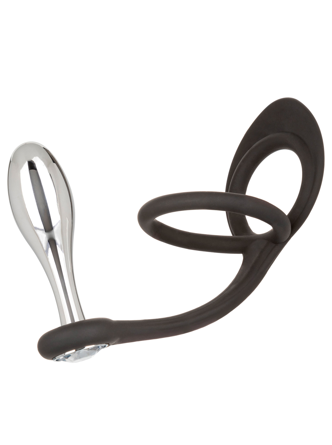 Plug Anal Com Anel De Ereção - 8.5cm