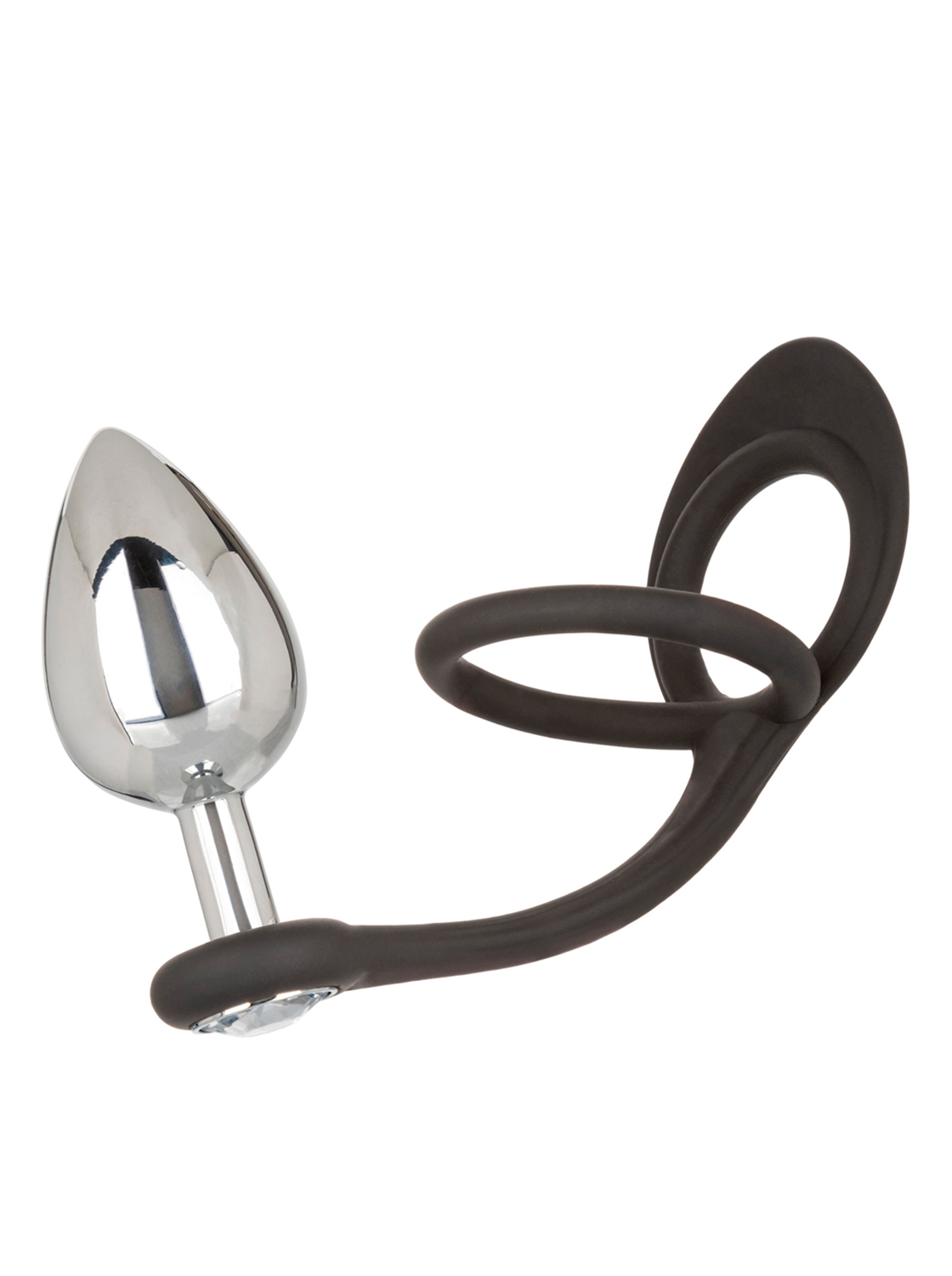 Plug Anal Com Anel De Ereção - 8cm