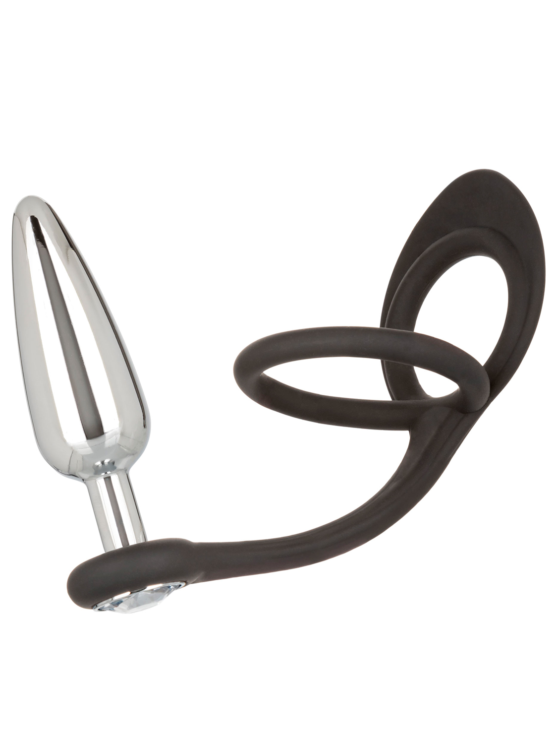 Plug Anal Com Anel De Ereção - 9cm