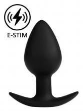 Rimba Eletro Play Plug Anal Electroestimulação – 7.2cm Preto – imagem 1