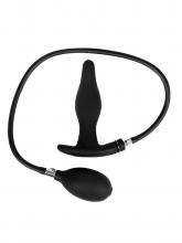 Rimba Eletro Play Plug Anal Insuflável com Electroestimulação - 12cm Preto – imagem 3