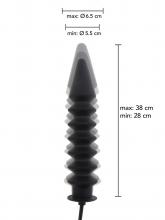 Extreme Plug Anal Insuflável com Nervuras XXL - 38cm – imagem 3