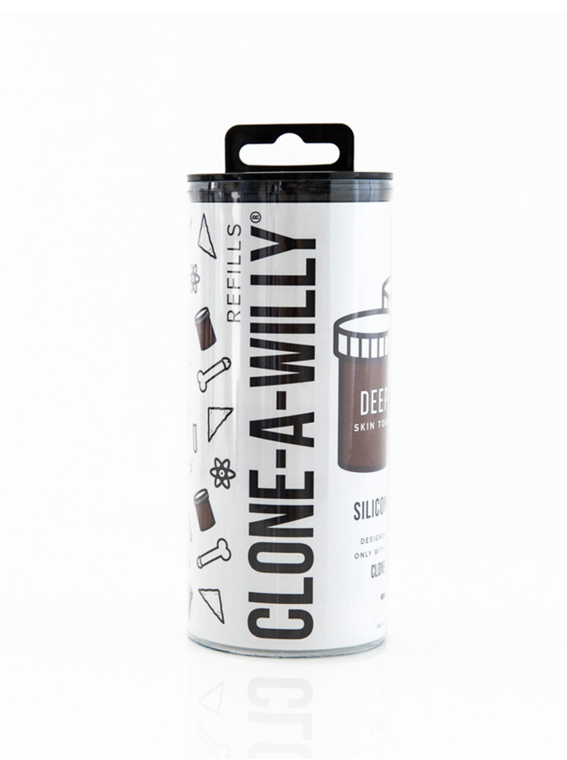 Recarga Silicone - Clone-a-Willy Escuro