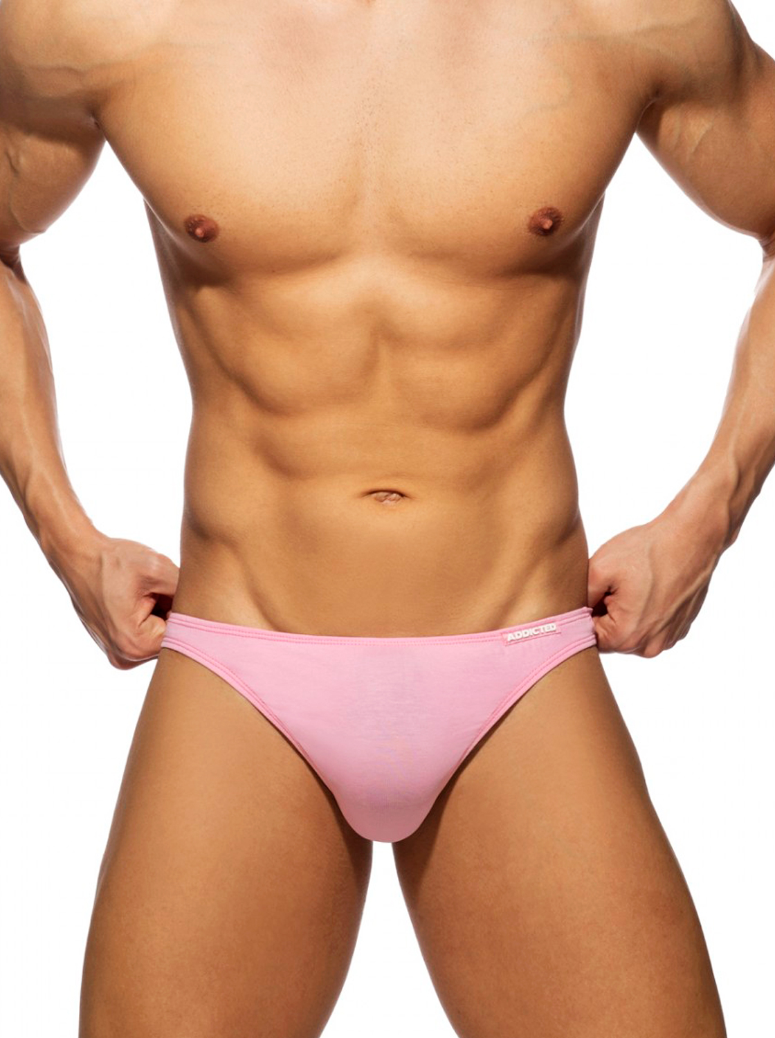 Slip Asa Delta De Algodão - Rosa