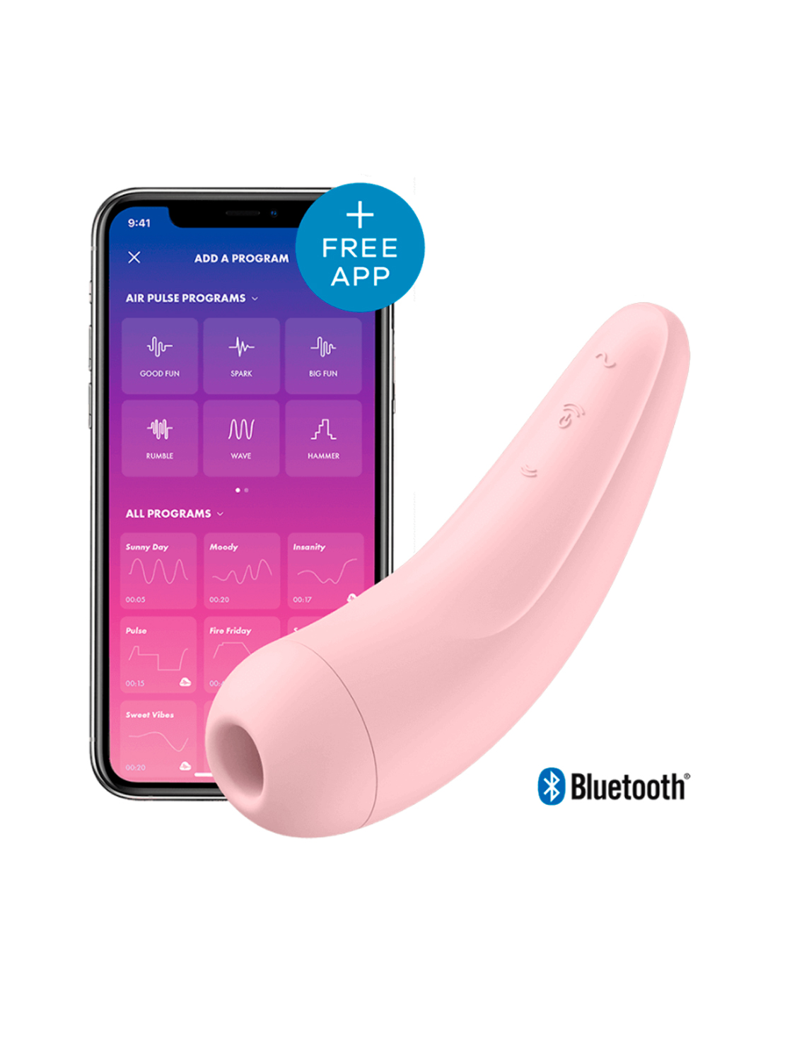 Sugador Clitóris - Satisfyer Curvy 2+
