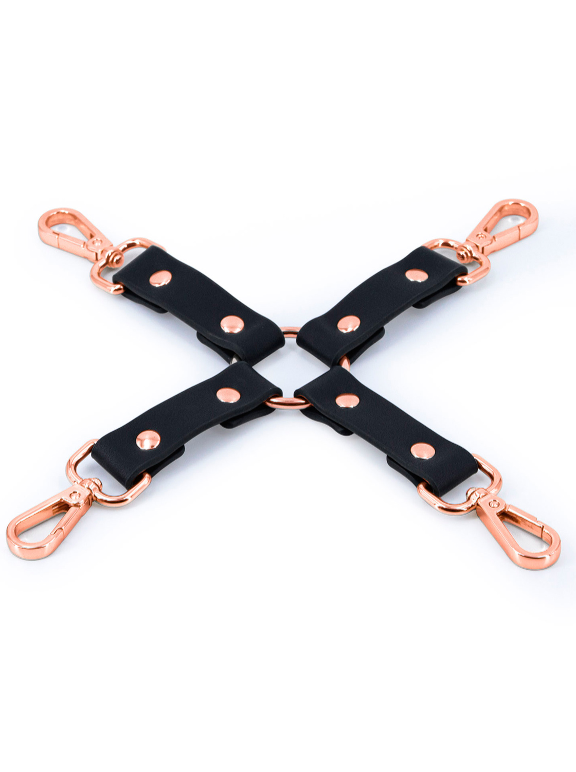 União Hogtie - Preto & Rose Gold