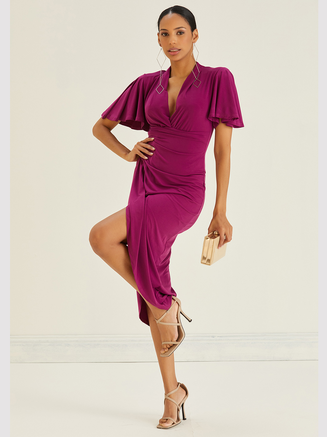 Vestido Eleonor - Fuchsia