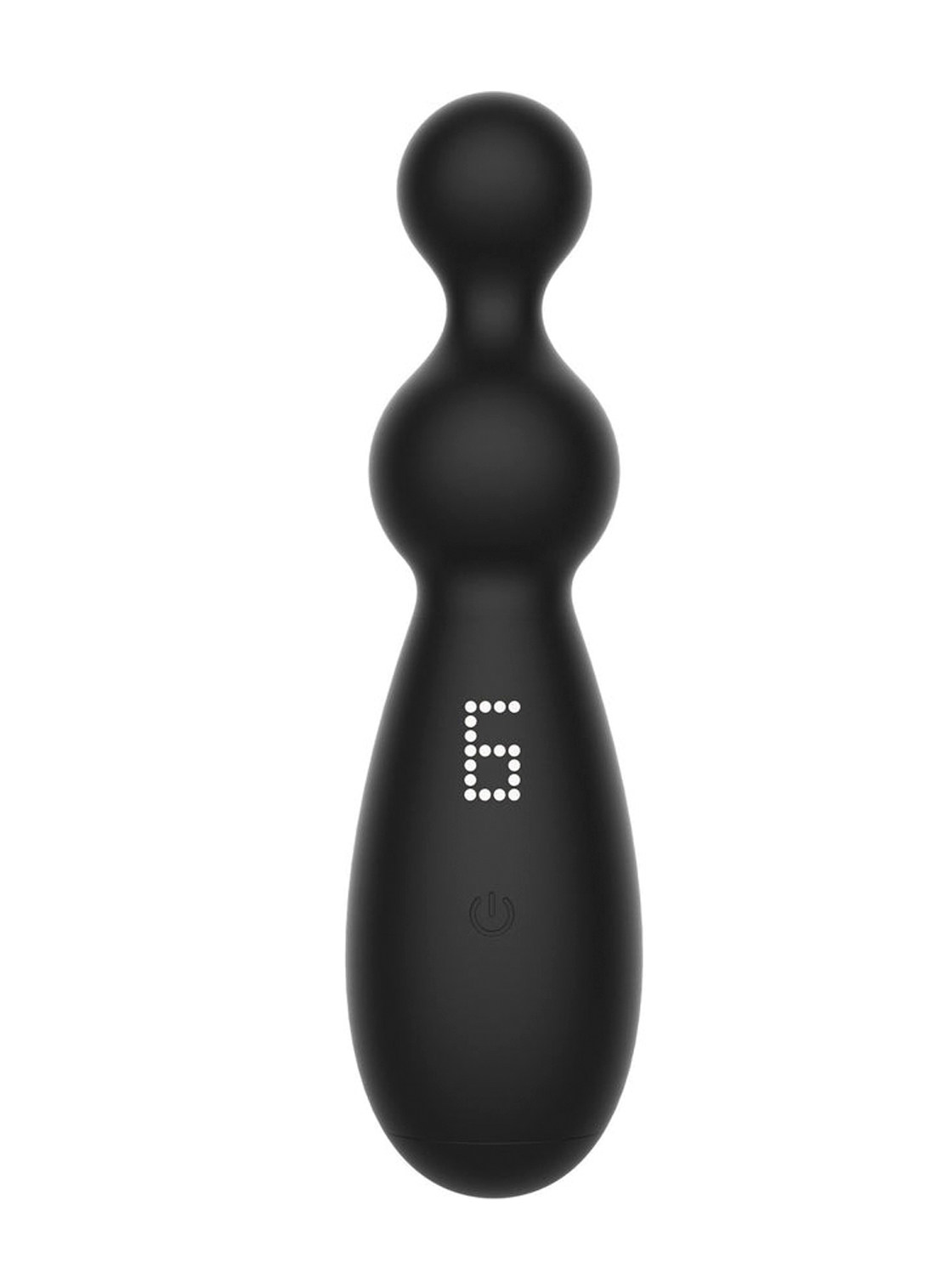 Vibrador Anal Com Duas Bolinhas - 7cm